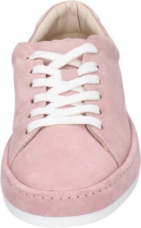 Moma Suede Damessneakers Pink Dames