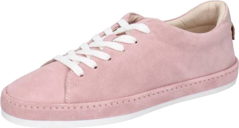 Moma Suede Damessneakers Pink Dames