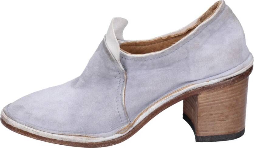 Moma Suede Enkellaarzen Vrouwen Gray Dames