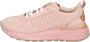 Moma Suede Leren Dames Sneakers Pink Dames - Thumbnail 2