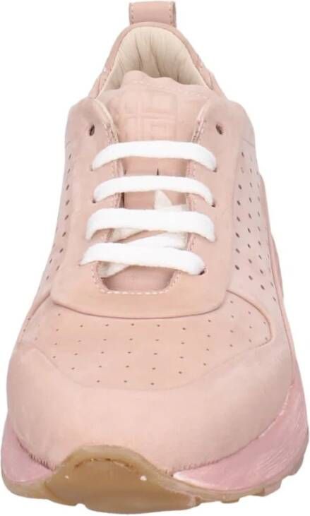 Moma Suede Leren Dames Sneakers Pink Dames