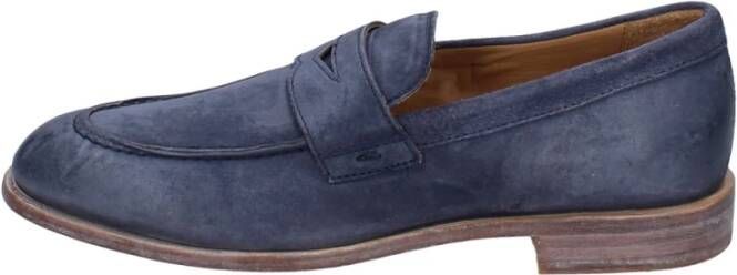 Moma Suede Loafers voor Mannen Blue Heren