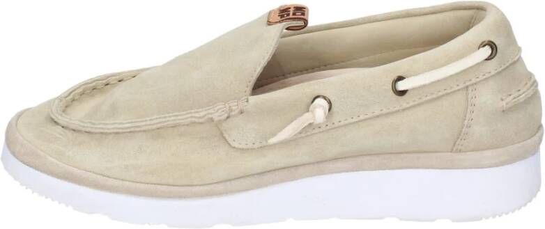 Moma Suede Loafers voor Vrouwen Green Dames