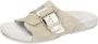 Moma Suede Sandalen voor Vrouwen Beige Dames - Thumbnail 4