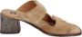 Moma Suede Sandalen voor Vrouwen Brown Dames - Thumbnail 3