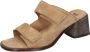 Moma Suede Sandalen voor Vrouwen Brown Dames - Thumbnail 5