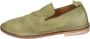 Moma Suede Slip On Loafers Vrouwen Green Dames - Thumbnail 2