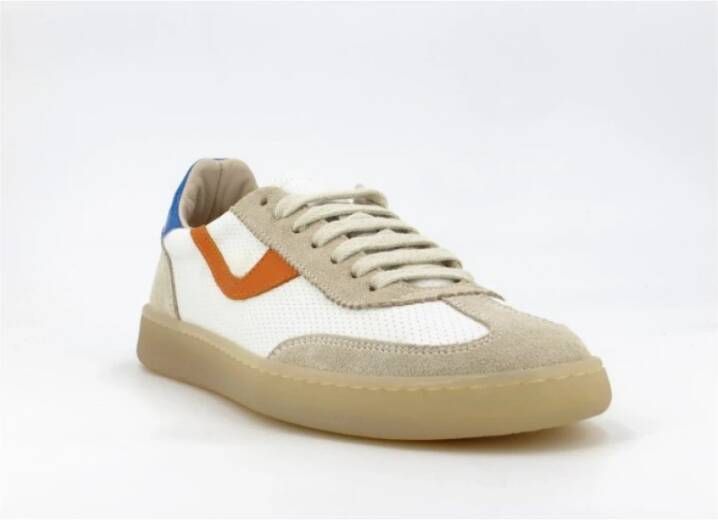 Moma Vulcano Leren Sneaker Multicolor Dames