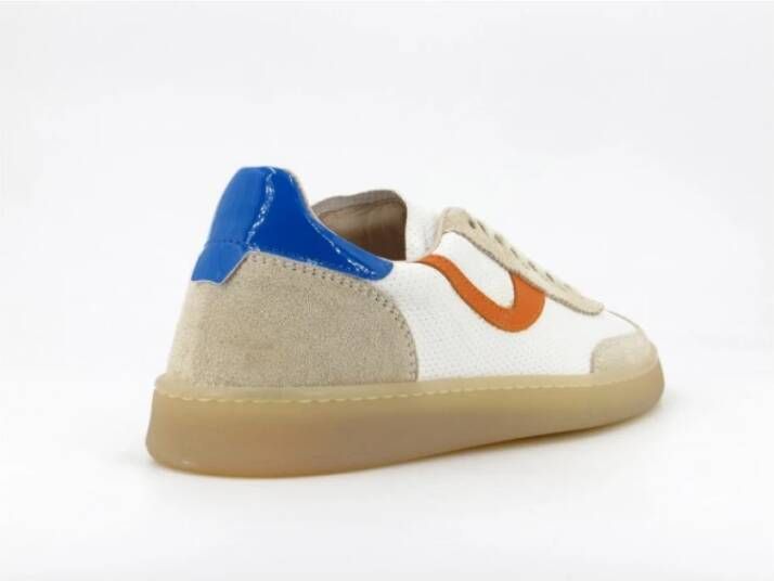 Moma Vulcano Leren Sneaker Multicolor Dames