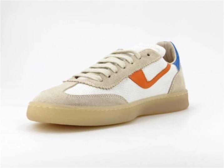 Moma Vulcano Leren Sneaker Multicolor Dames