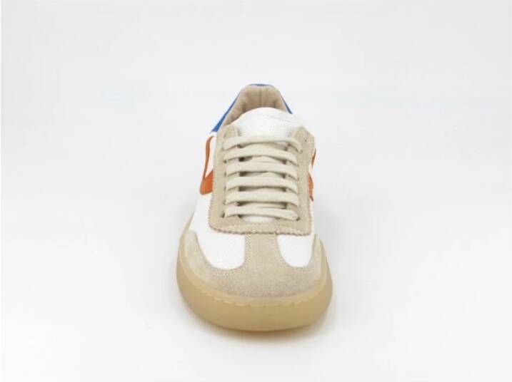 Moma Vulcano Leren Sneaker Multicolor Dames