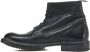 Moma Zwarte Leren Veterschoenen Black Heren - Thumbnail 2