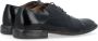 Moma Zwarte Vintage Leren Oxford Schoenen Black Heren - Thumbnail 3