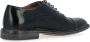 Moma Zwarte Vintage Leren Oxford Schoenen Black Heren - Thumbnail 5