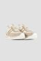 Moncler Beige Nylon Suede Sneakers Brown Dames - Thumbnail 2