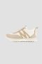 Moncler Beige Nylon Suede Sneakers Brown Dames - Thumbnail 4