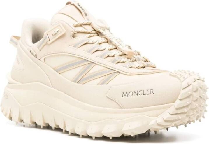 Moncler Beige Sneakers voor Heren Beige Heren