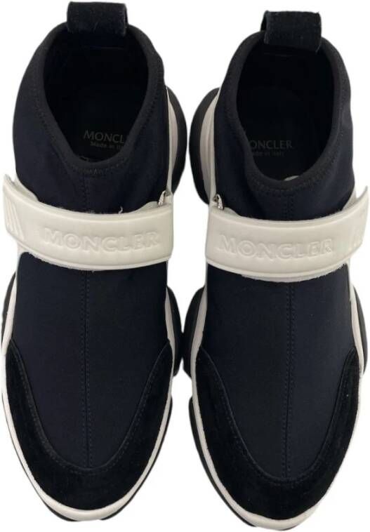 Moncler Casual Sneakers voor Dagelijks Gebruik Black Dames