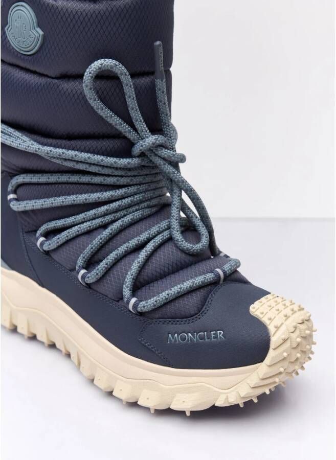 Moncler GTX Hoge Laarzen met Gore-Tex Membraan Blue Heren