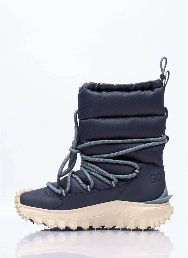 Moncler GTX Hoge Laarzen met Gore-Tex Membraan Blue Heren