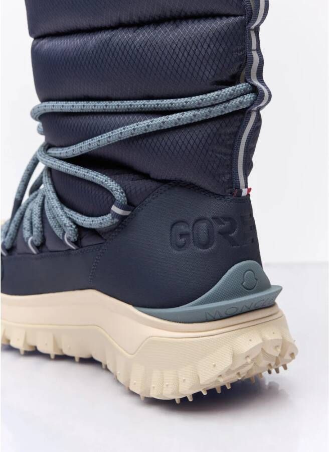 Moncler GTX Hoge Laarzen met Gore-Tex Membraan Blue Heren