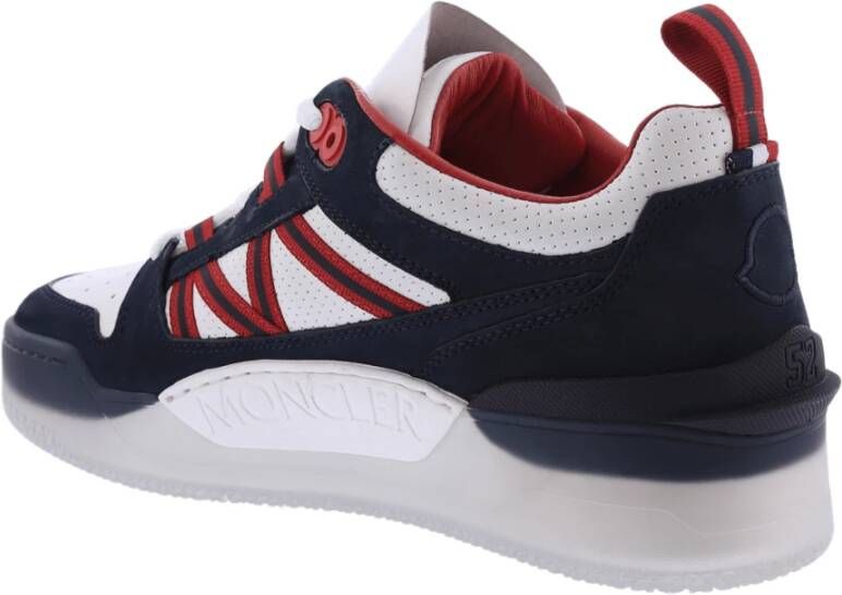 Moncler Pivot Sneakers Blauw Rood Multicolor Heren