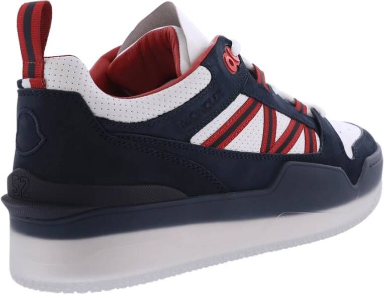 Moncler Pivot Sneakers Blauw Rood Multicolor Heren