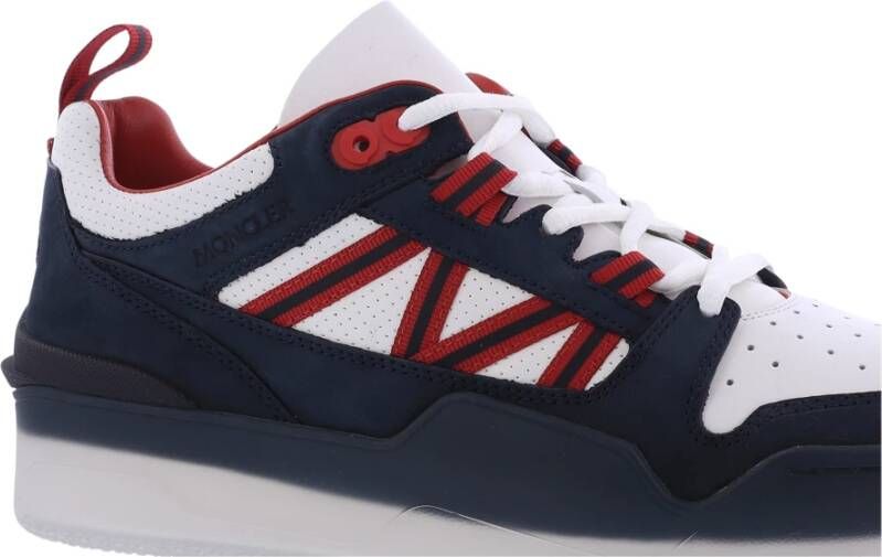 Moncler Pivot Sneakers Blauw Rood Multicolor Heren