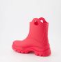 Moncler Instap Ronde Neus Ingestanste Logo Laarzen Pink Dames - Thumbnail 2