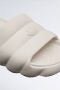 Moncler Ivory Lilo Slides Beige Dames - Thumbnail 3