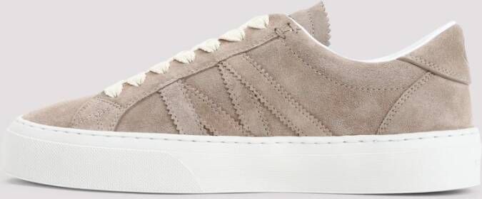 Moncler Lage Beige Sneakers Beige Dames