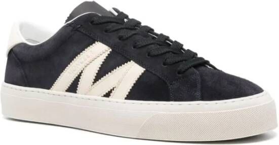 Moncler Lage Sneakers in Monaco-stijl Multicolor Heren