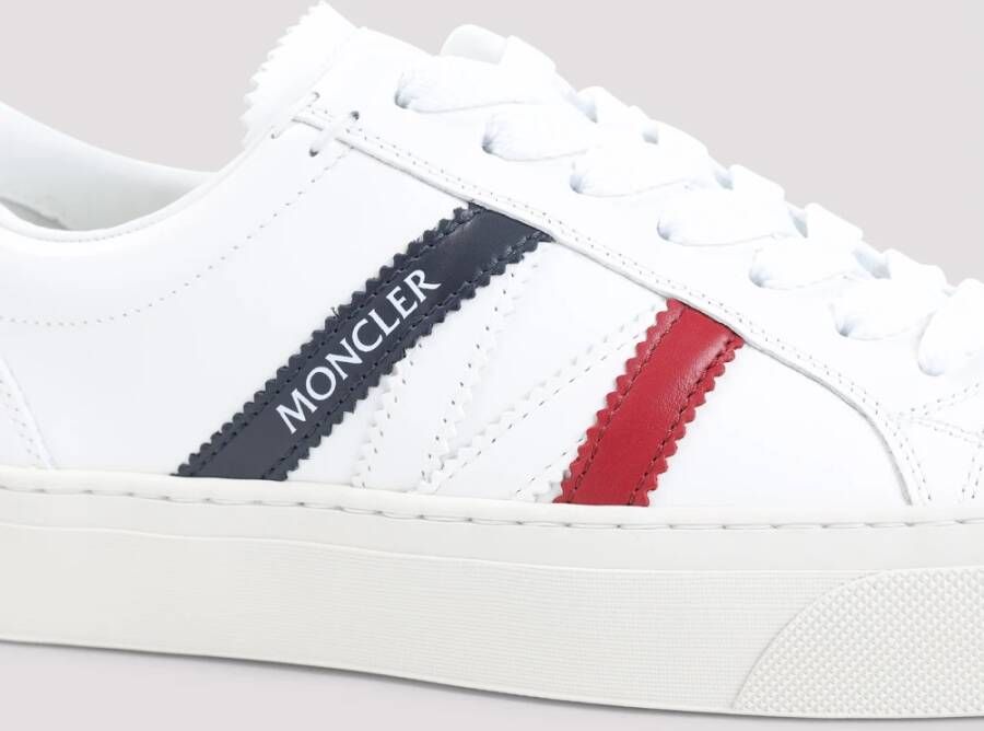 Moncler Lage Sneakers in Monaco-stijl White Dames