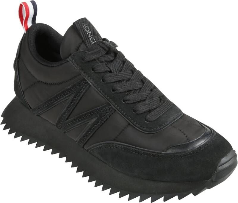 Moncler Lage Top Sneakers Black Heren