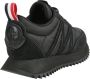 Moncler Gewatteerde Lage Top Sneakers Zwart Black Heren - Thumbnail 4