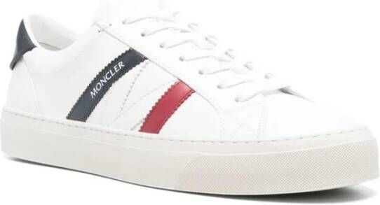 Moncler Lage Top Sneakers in Monaco-stijl Multicolor Heren