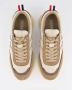 Moncler Lage Top Sneakers voor Heren Beige Heren - Thumbnail 3