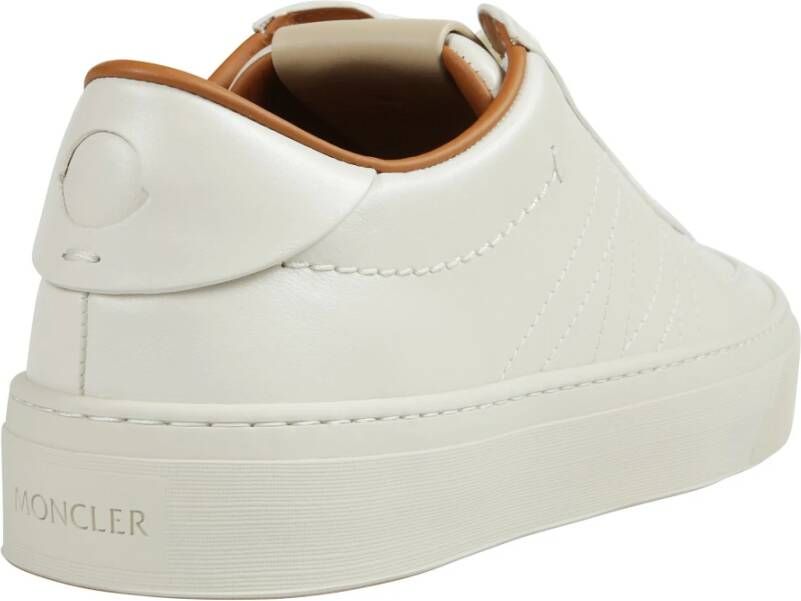 Moncler Lage Top Sneakers White Heren