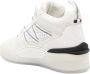 Moncler Leren sneakers met geperforeerd detail White - Thumbnail 7