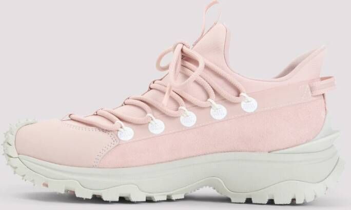 Moncler Lichtgewicht Trail Sneakers Pink Dames