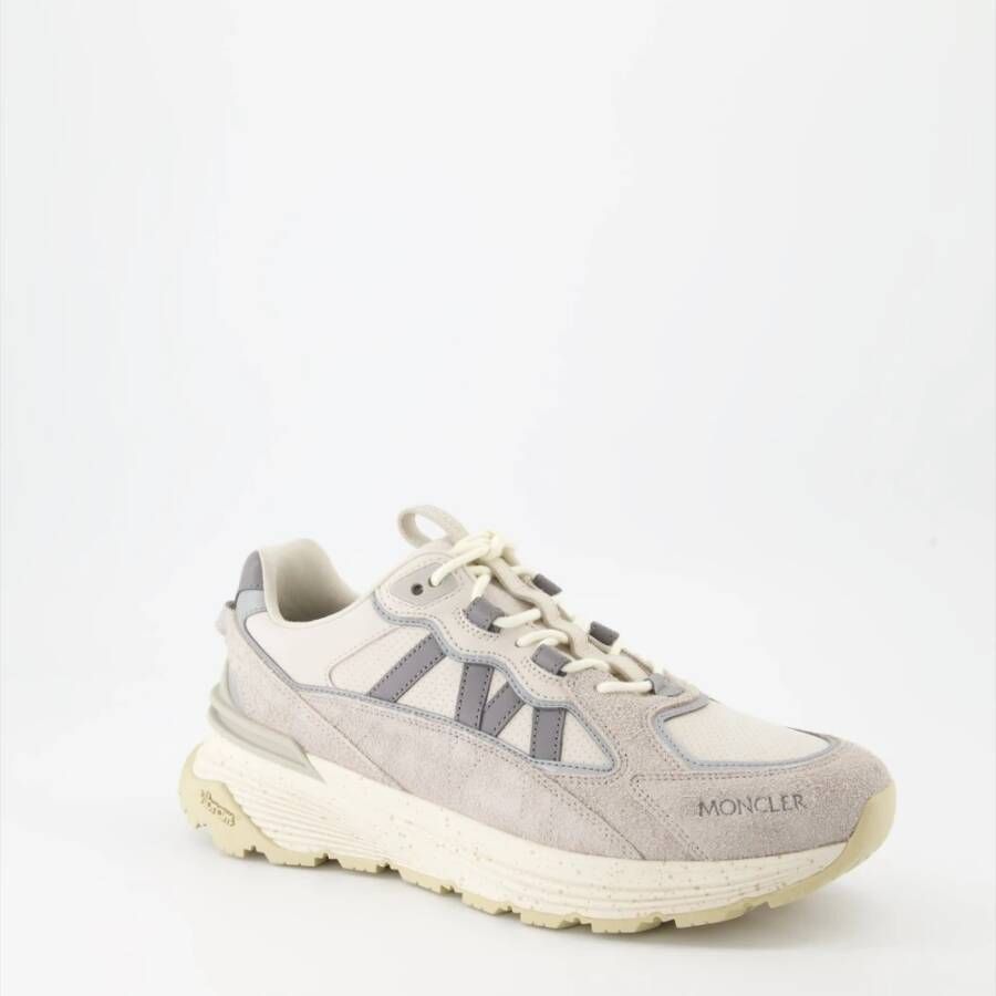 Moncler Lite Runner Sneakers Beige Heren