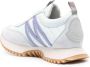 Moncler Logo Sneakers Wit Lichtblauw Rubberen Zool Blue Dames - Thumbnail 6