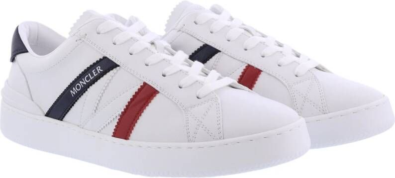 Moncler M Low Top Sneakers Wit Heren