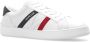 Moncler Witte Sneakers met Tricolor Accent White Heren - Thumbnail 8