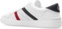 Moncler Witte Sneakers met Tricolor Accent White Heren - Thumbnail 9