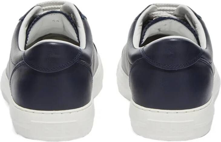 Moncler Nieuwe Monaco Marine Sneakers Blue Heren