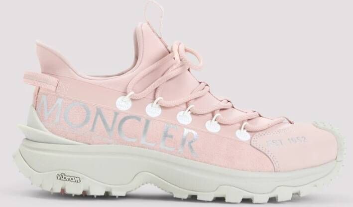 Moncler Nude & Neutrals Sneakers Stijl Ss25 Pink Dames