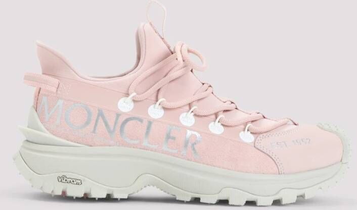 Moncler Nude & Neutrals Sneakers Stijl Ss25 Pink Dames