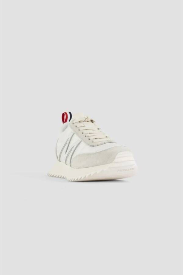 Moncler Off-white Pacey sneakers van nylon en suède Gray Dames