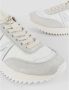 Moncler Off-white Pacey sneakers van nylon en suède Gray Dames - Thumbnail 5